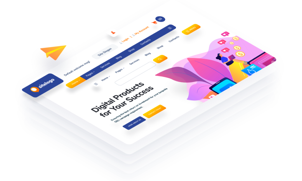 Página web optimizada para presencia digital