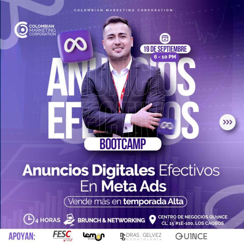 vender más con marketing - Anuncios digitales efectivos en meta Ads - Vende más en temporada alta